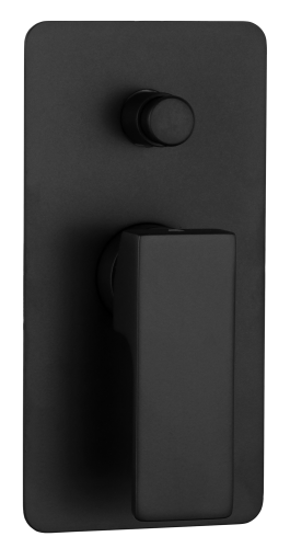 Смеситель для душа Remer Absolute AU09KBNO встраиваемый в стену черный