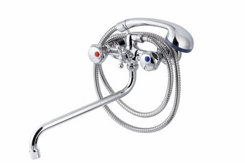 Cмеситель для ванны и душа TSARSBERG TSB-111-41 настенный хром