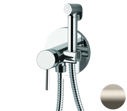 Гигиенический душ со смесителем Remer X65WXV нержавеющая сталь