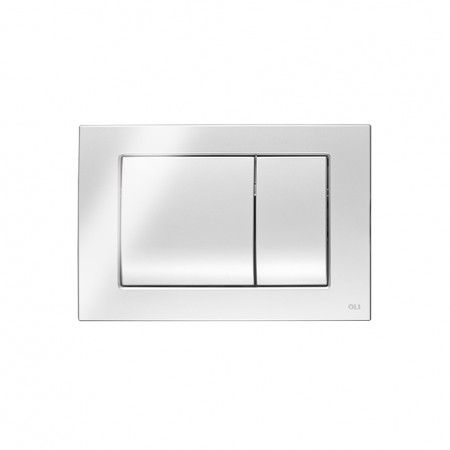 Клавиша смыва механическая Oli METAL DUAL 656004 цвет хром