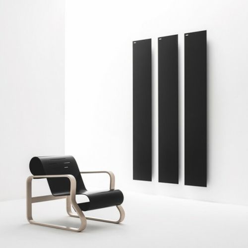 Полотенцесушитель электрический Antrax Tavola Liscia ECTVLV121035T/NEOP 35х120 черный