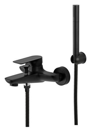 Смеситель для ванны Remer Infinity I02NO настенный черный