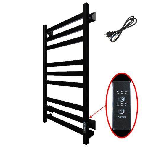 Полотенцесушитель электрический Тругор Пэк сп Пэксп21кв/8050черныйВГП 55х80 черный