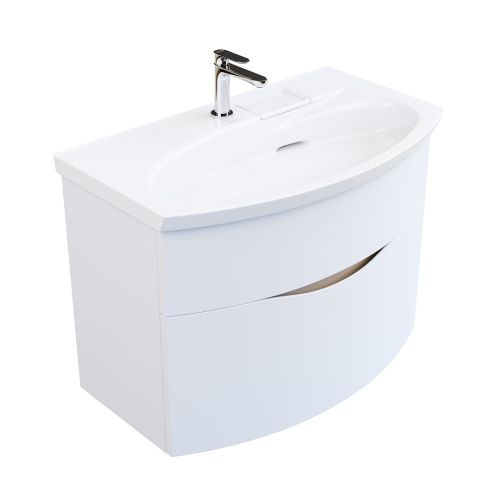 Тумба под раковину Kerama Marazzi AMAREMARE RV.80\WHT.M 80х40 подвесная цвет белый