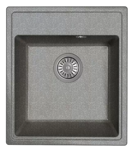 Кухонная мойка Dr.Gans Оливия 420 25.150.B0420.407 50х40 цвет черный поверхность матовая