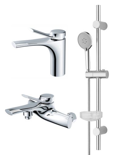 Душевой гарнитур Orange ORGANIC M27-511cr настенный хром