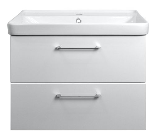 Тумба с раковиной Azario Ника CS00080145 80х50 подвесная цвет белый