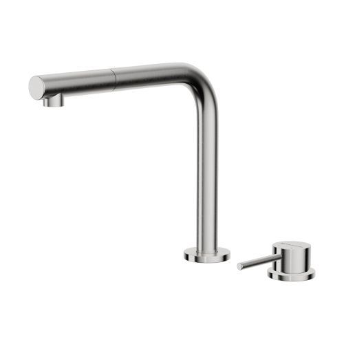 Смеситель для кухни Omoikiri Nara 2 Plus-S 4994369 на мойку нержавеющая сталь
