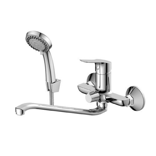 Смеситель для ванны Rossinka RS29 RS29-34 настенный хром