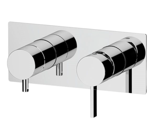 Смеситель для душа Remer Metrica MC93Z встраиваемый в стену хром