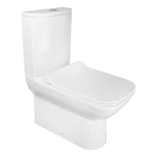 Унитаз-компакт напольный с бачком Kale BABEL 310200100022 белый с сиденьем микролифт каскадный смыв