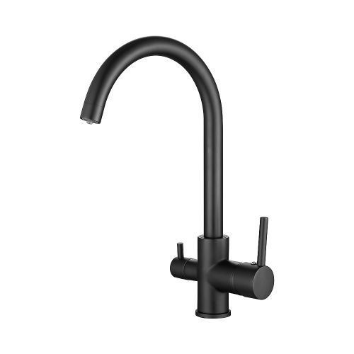 Смеситель для кухни BELZ B76801-7 на столешницу черный