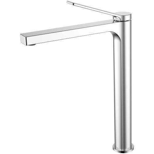 Смеситель для раковины Azario VISE AZ-VQQ168R30C на столешницу хром