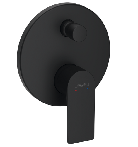 Смеситель Hansgrohe Rebris E 72468670 встраиваемый в стену черный