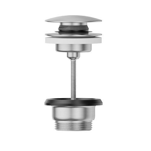 Донный клапан для раковины Newform X-Steel 316 24686.50.050 нержавеющая сталь