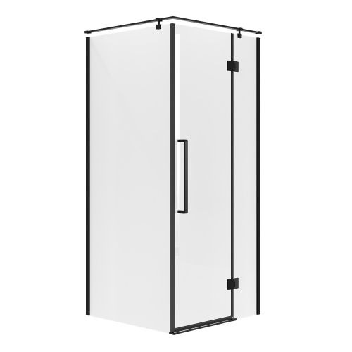 Душевой уголок Niagara Nova NG-6831-34BLACK 90х90 стекло прозрачное профиль черный без поддона