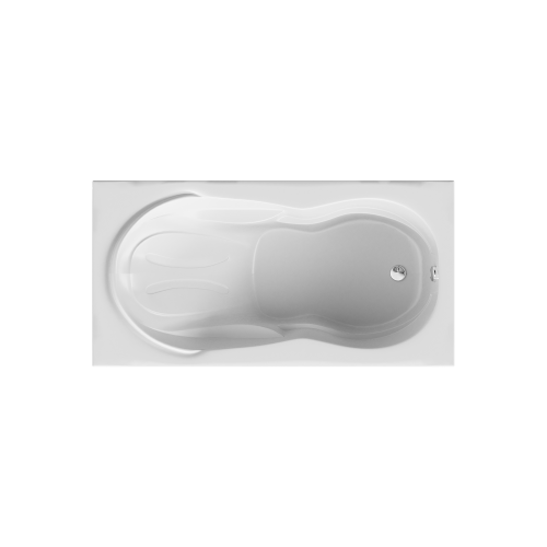 Ванна акриловая 1MarKa TAORMINA 01та1890 180х90 пристенная прямоугольная без каркаса