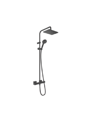 Душевая стойка Hansgrohe Vernis Shape 26286670 настенная цвет черный