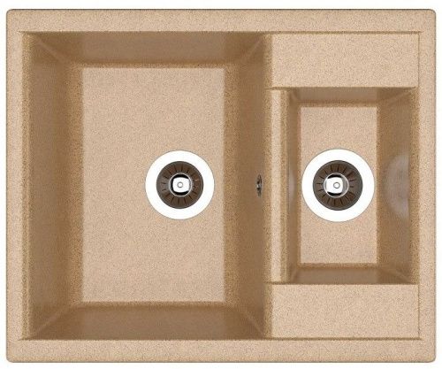 Кухонная мойка Dr.Gans Астра 620К 25.065.D0620.405 60х50 цвет бежевый поверхность матовая