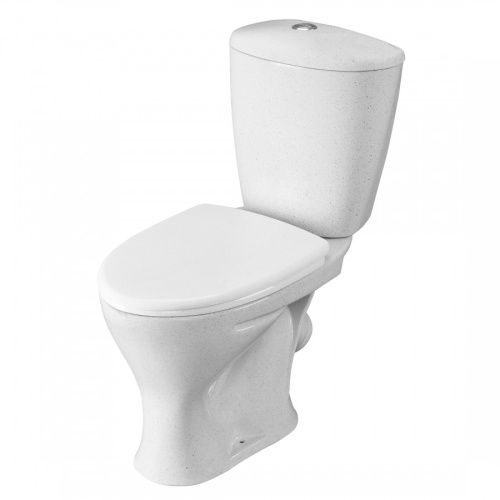 Унитаз-компакт напольный с бачком Santeri Версия 1P4015S0100BF белый с сиденьем каскадный смыв