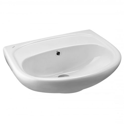 Раковина из сантехнического фарфора Santek Анимо 1WH110499 60х40 подвесная цвет белый