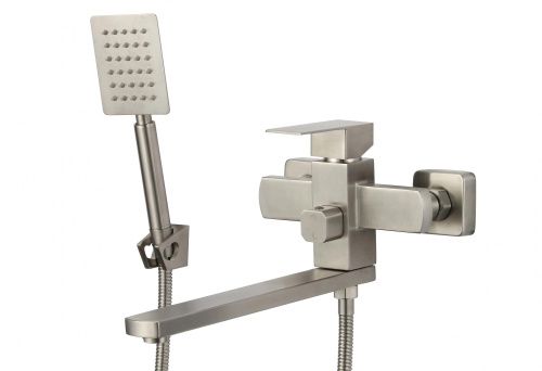 Смеситель для ванны и душа Savol S-SUS4001 настенный сатин