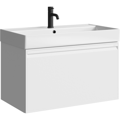 Тумба под раковину Aqwella Y PUR0108WM 80х50 подвесная цвет белый