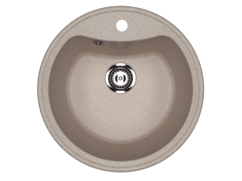 Кухонная мойка Ulgran Classic U-601-302 50х50 цвет бежевый