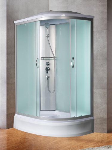 Душевая кабина River NARA 10000003641 120х90 асимметричная с крышей ориентация левая