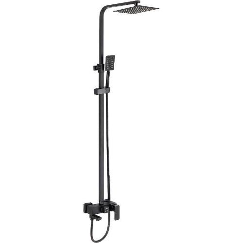 Душевая стойка D-Lin D10A15 настенная цвет черный