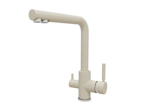 Смеситель для кухни Dr.Gans Акцент 339.06H.2123.402 на мойку бежевый
