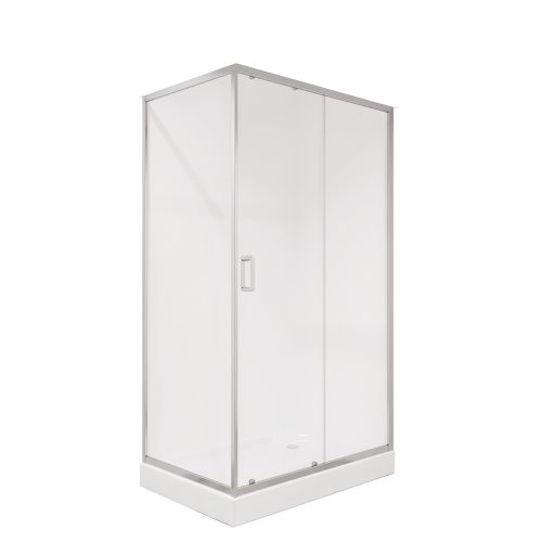 Душевой уголок Niagara Nova 661208123 120х80 стекло прозрачное профиль хром без поддона
