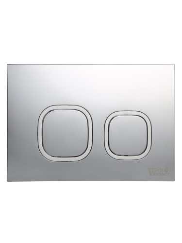 Клавиша смыва механическая WeltWasser WW INS 10000005534 цвет хром