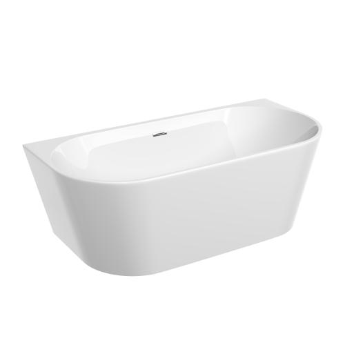 Ванна акриловая Sancos First FB10 170х80 отдельностоящая овальная с каркасом
