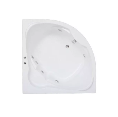 Ванна акриловая Bas Хатива ВГ00265 145х145 угловая четверть круга с ножками