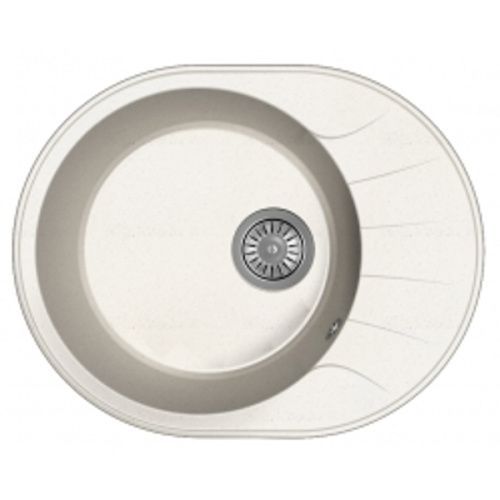 Кухонная мойка Dr.Gans Виола 580 25.140.B0580.401 60х45 цвет белый поверхность матовая