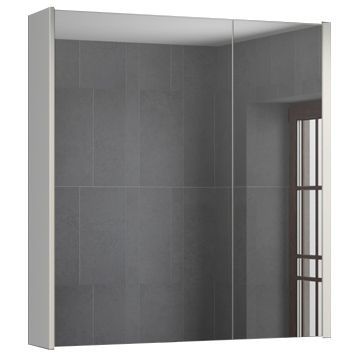 Зеркало-шкаф Comforty Женева 00004137096CF 80х80 подвесной цвет бежевый