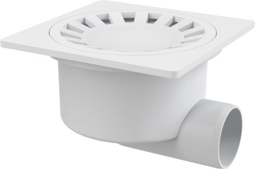 Душевой трап Alcadrain APV15 15х15 белый