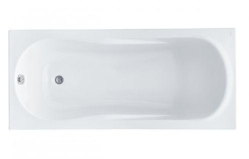 Ванна акриловая Santek Каледония 1WH302388 160х75 пристенная прямоугольная без каркаса