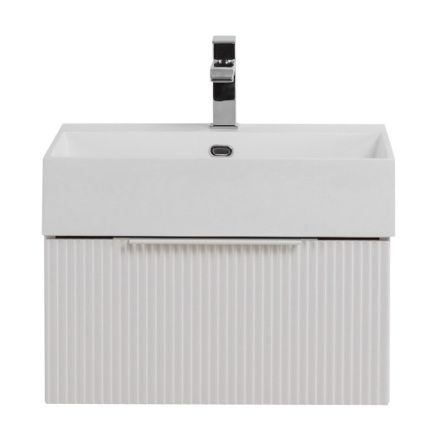 Тумба под раковину Cezares PREMIUM 55411 50х40 подвесная цвет белый