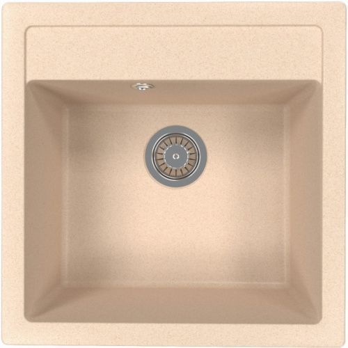 Кухонная мойка Florentina Липси 510 20.450.C0510.107 50х50 цвет бежевый поверхность матовая
