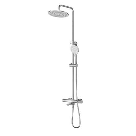 Душевая стойка Cezares LUX LUX-CVD-01 настенная цвет хром