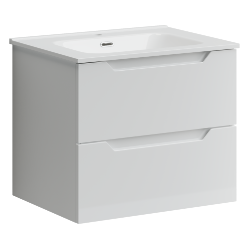 Тумба под раковину Sancos Norma 2.0 NR2.060W 60х50 подвесная цвет белый