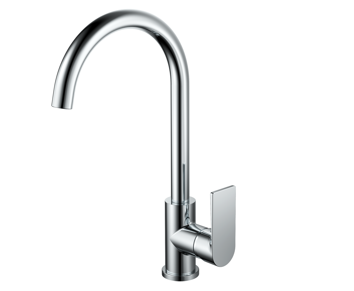 Смеситель для кухни BELZ B70679 на мойку хром