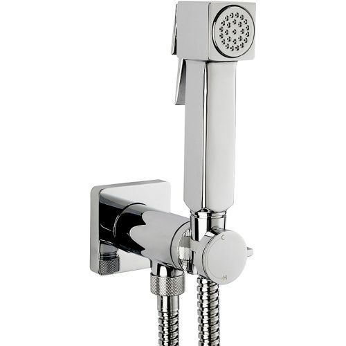 Гигиенический душ со смесителем Bossini Cube E38001B.030_УЦ хром