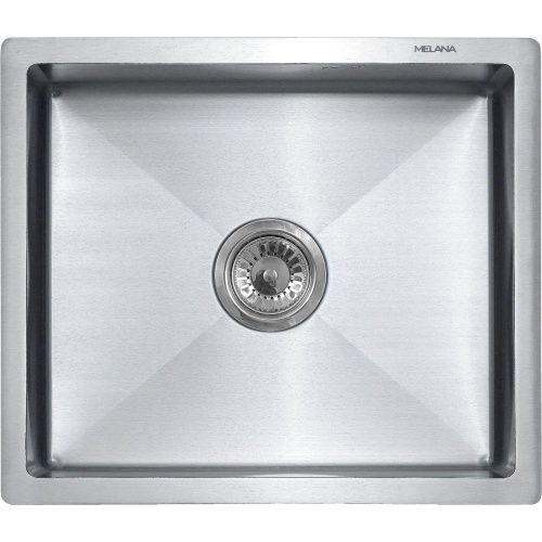Кухонная мойка Melana ProfLine MLN-R5245H 50х45 цвет серый поверхность матовая