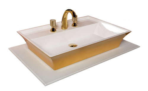 Столешница Armadi Art NeoArt 853-080-WH 80х50 накладная цвет белый