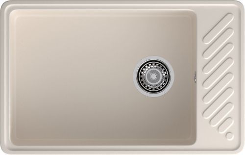Кухонная мойка Granfest Quarz 51 белый 75х50 цвет белый поверхность матовая