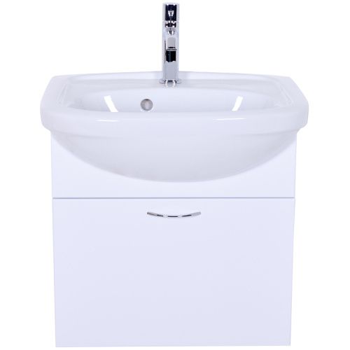 Тумба с раковиной Orange Лайт LRA-45TUW+RA 50х40 цвет белый