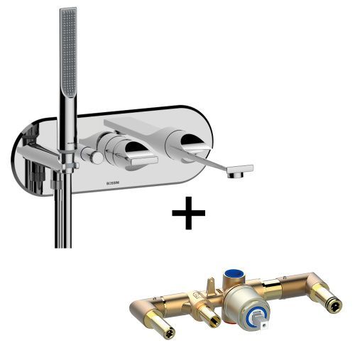 Комплект смесителей Bossini APICE Z00555.030+Z00546000 хром